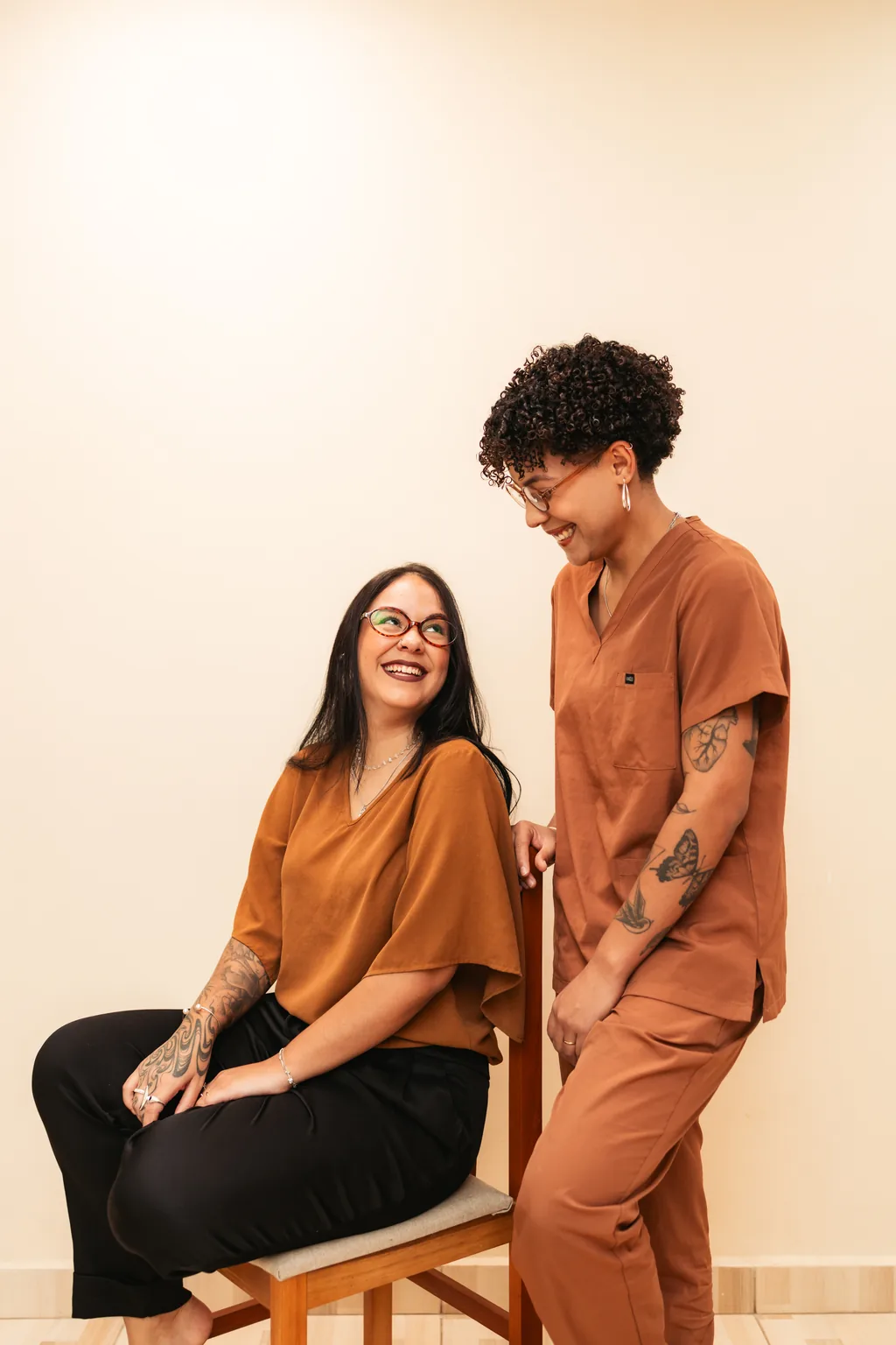 Camila Carneiro e Brenda Cunha, equipe da Oasis